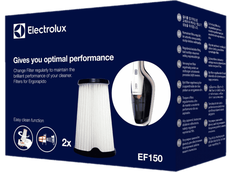 ELECTROLUX EF150 2 db-os szűrőcsomag - MediaMarkt online vásárlás