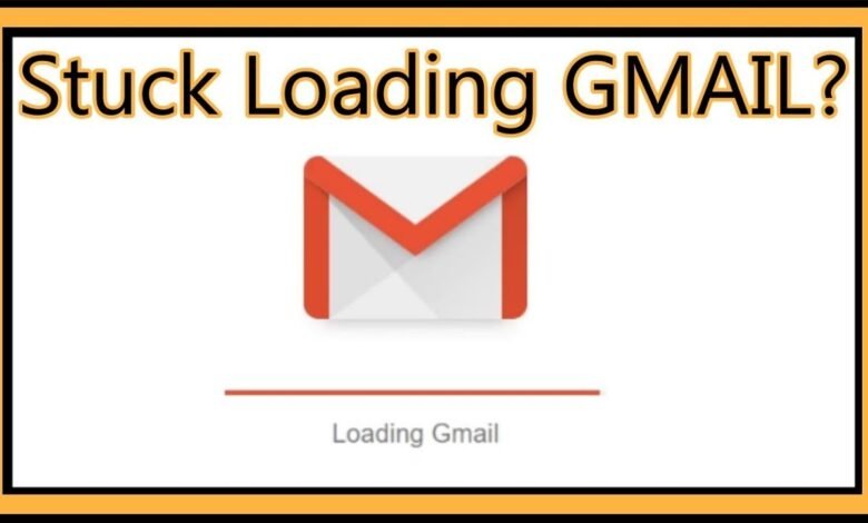 Gmail not loading