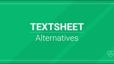 text sheet