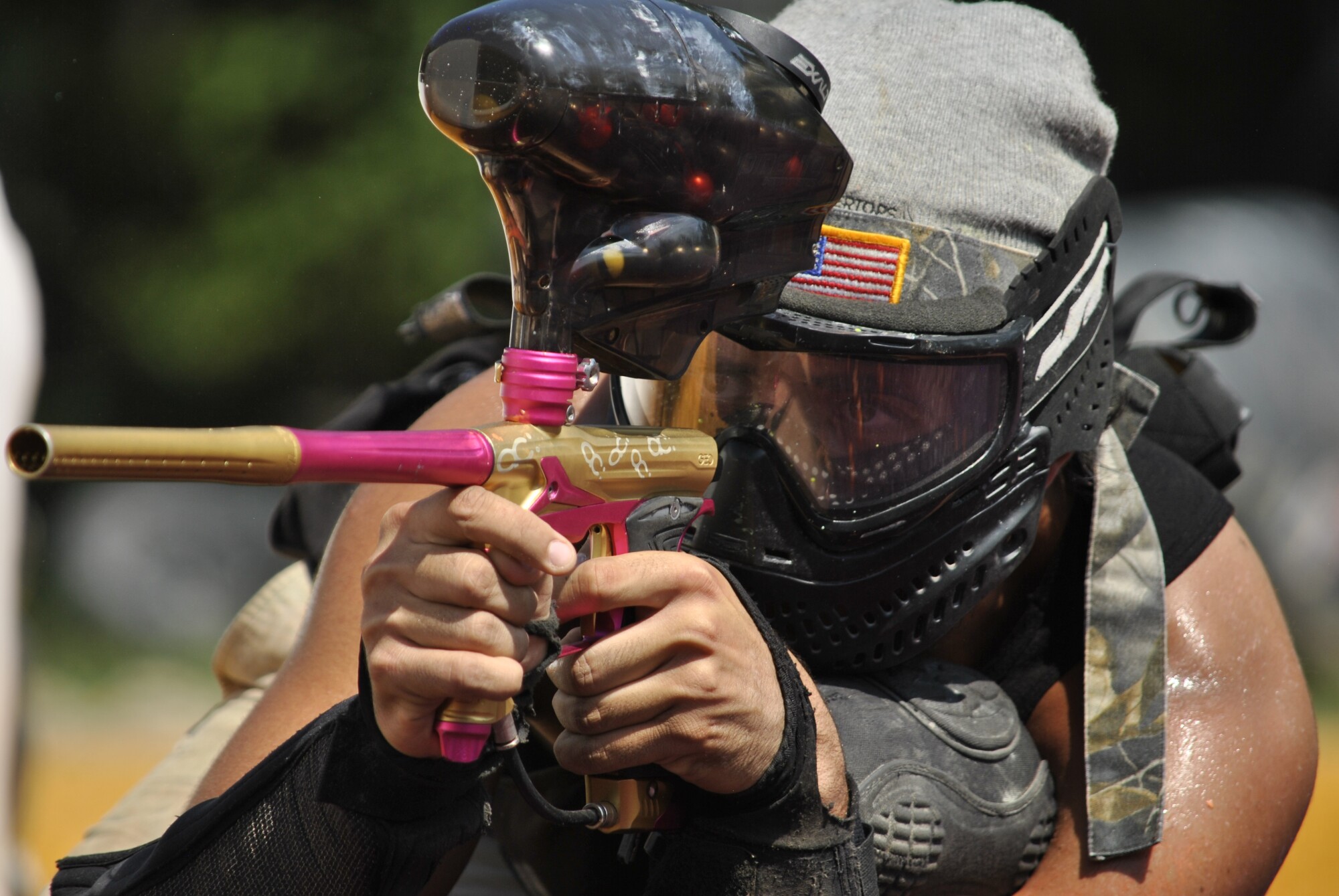 paintball equipment